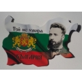 Магнитен сувенир карта на България с лика на Христо Ботев