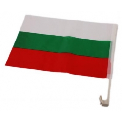 Знаме на България със стойка за кола