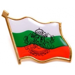 Значка българско знаме и герб